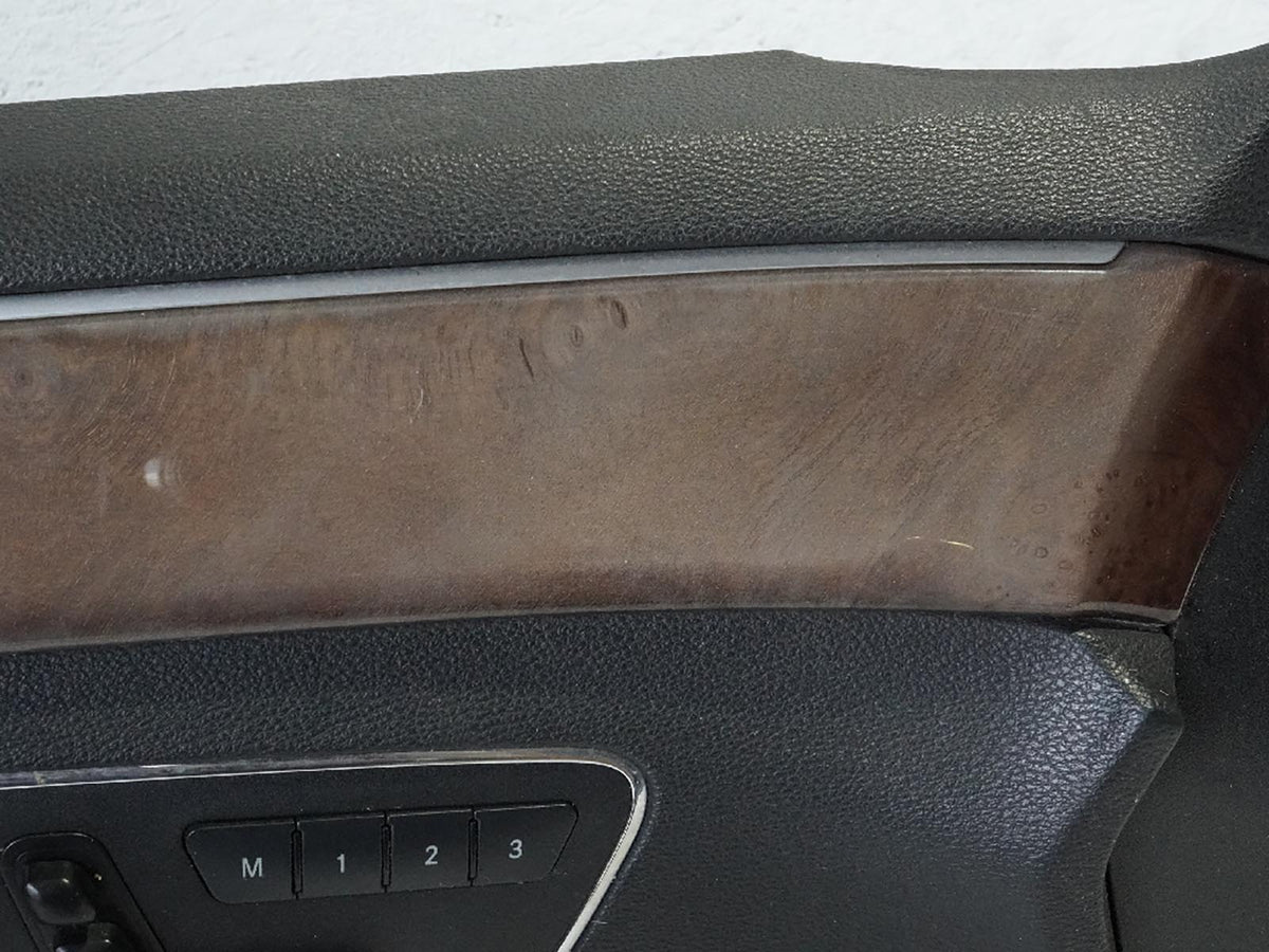 2010 - 2013 Mercedes E W212 Door Panel Inner Handle Seat Window Switch Fr Lh OEM