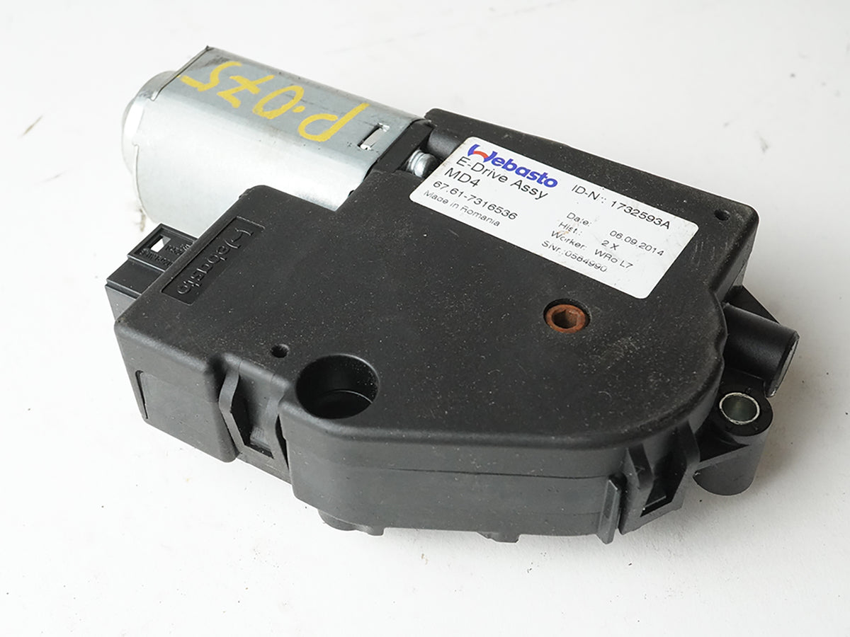 2012 - 2018 Bmw 3 Series F30 328 320 335 Roof Moonroof Sunroof Sliding Motor