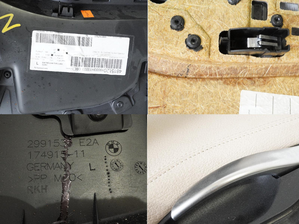 2013 - 2015 Bmw X1 E84 Door Panel Cover Interior W Handle Switch Rear Left OEM