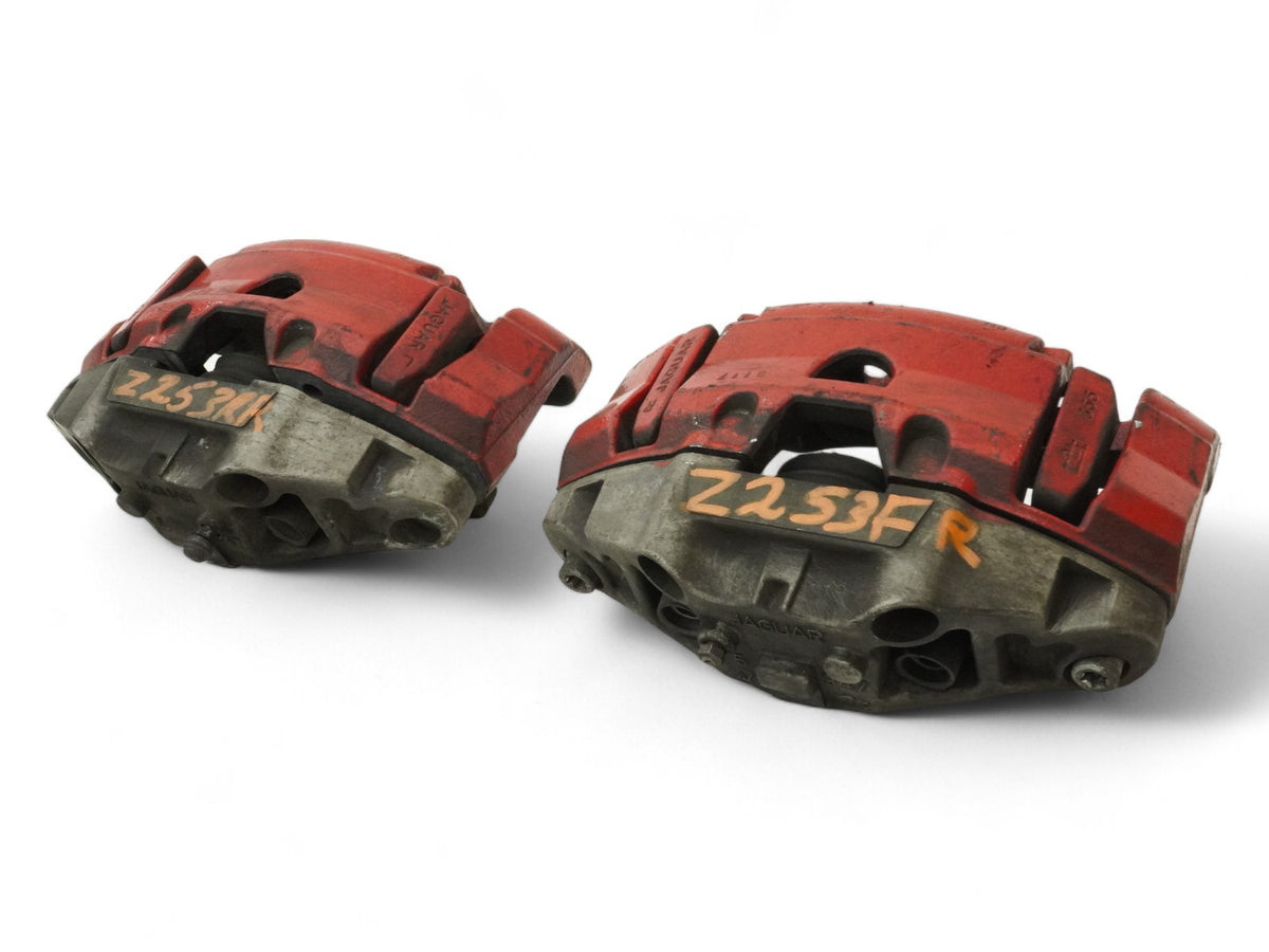 2007 - 2009 Jaguar Xkr X150 Caliper Brake Stop Front Left Right Set Of 2 OEM