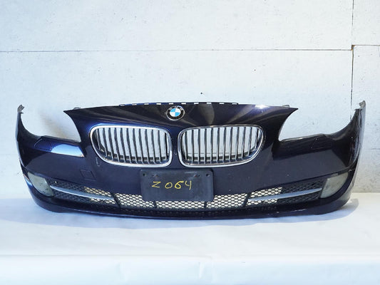 2011 - 2013 Bmw 5 Series F10 Bumper Panel W Fog Light Grille Washer Front OEM