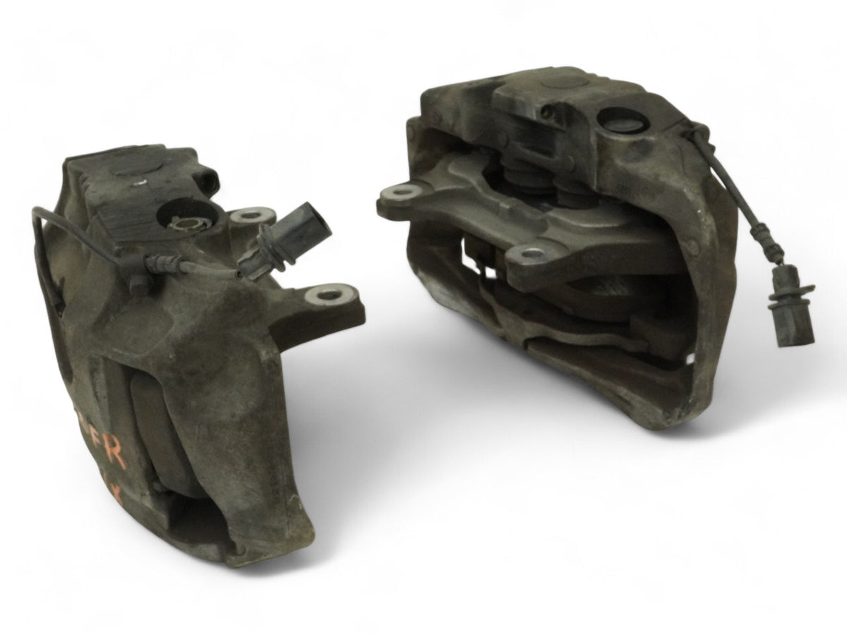 2011 - 2014 Audi A8 D4 Caliper Brake Stop W Pads Front Left Right Set Of 2 OEM