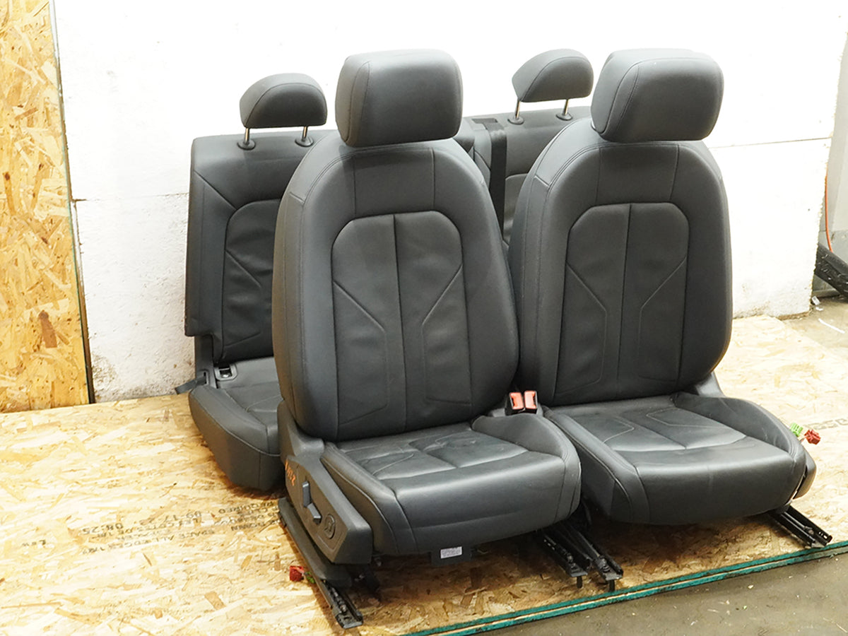 2019 - 2023 Audi Q3 F3 Seat Leather Electric Heated Bucket Front Rear Set OEM