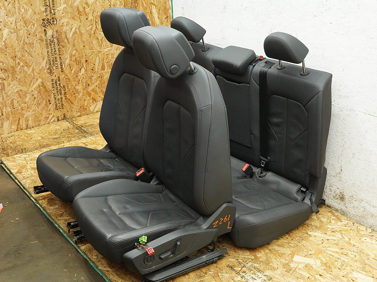 2019 - 2023 Audi Q3 F3 Seat Leather Electric Heated Bucket Front Rear Set OEM
