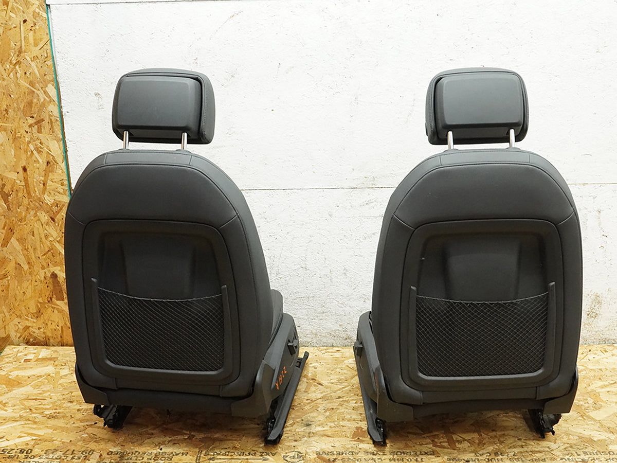 2019 - 2023 Audi Q3 F3 Seat Leather Electric Heated Bucket Front Rear Set OEM