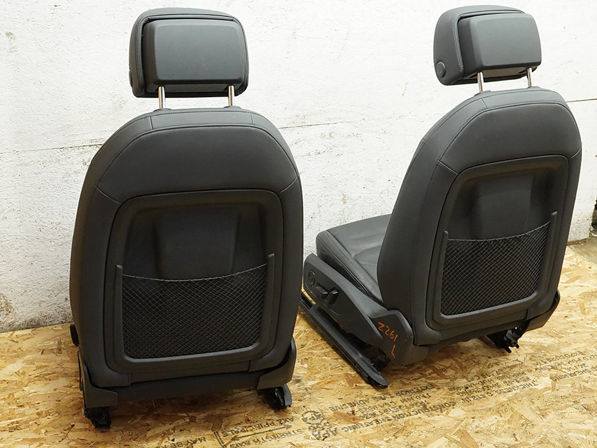 2019 - 2023 Audi Q3 F3 Seat Leather Electric Heated Bucket Front Rear Set OEM