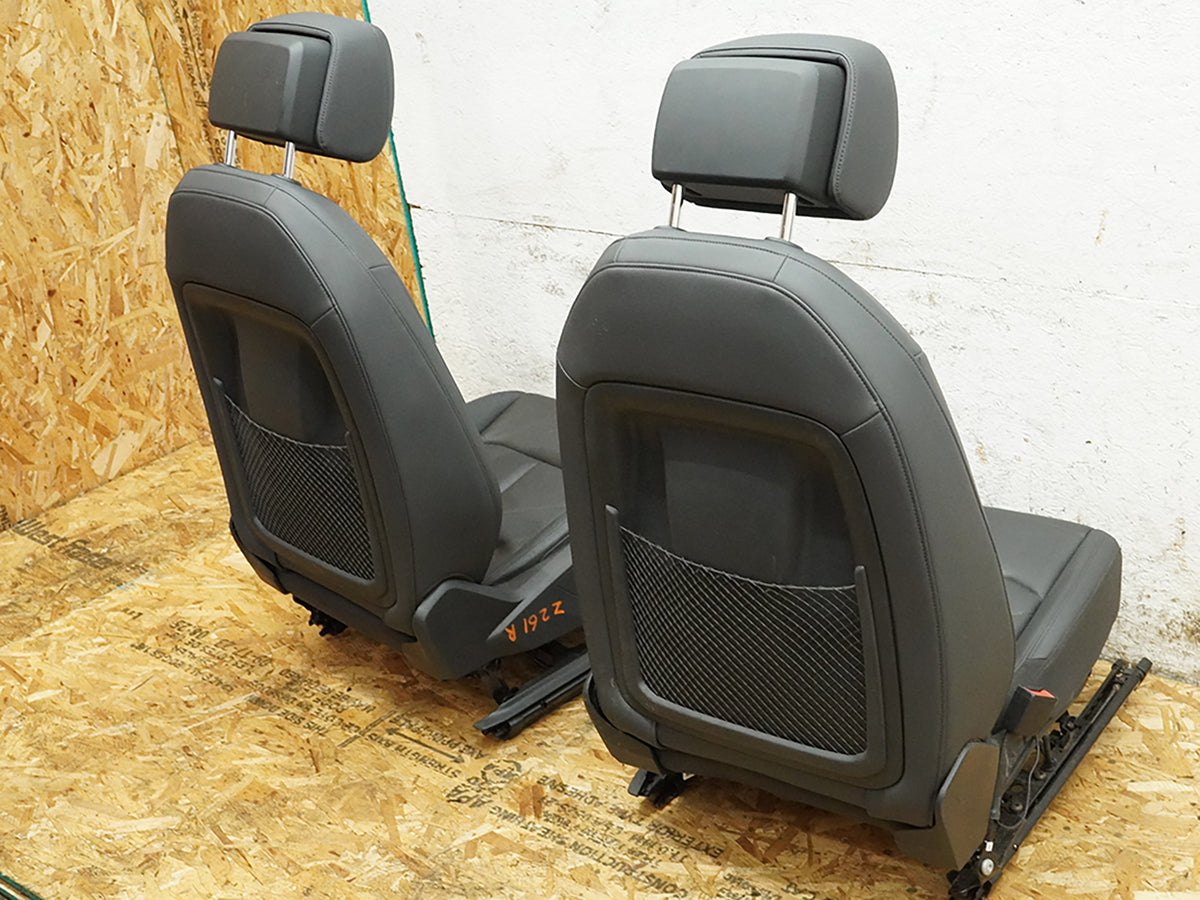 2019 - 2023 Audi Q3 F3 Seat Leather Electric Heated Bucket Front Rear Set OEM