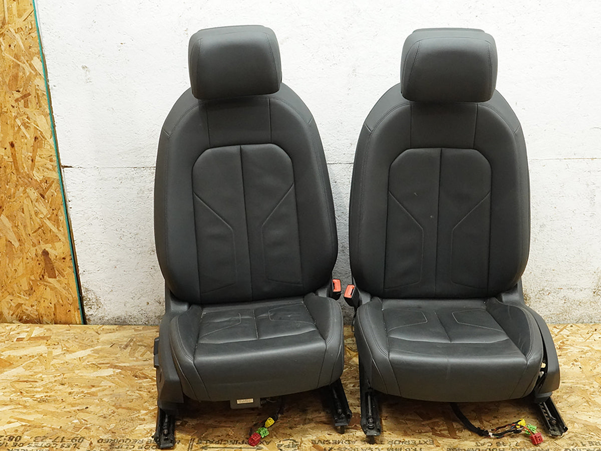 2019 - 2023 Audi Q3 F3 Seat Leather Electric Heated Bucket Front Rear Set OEM