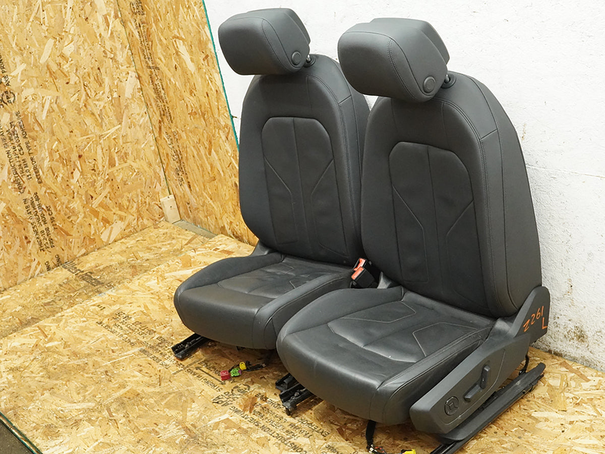 2019 - 2023 Audi Q3 F3 Seat Leather Electric Heated Bucket Front Rear Set OEM