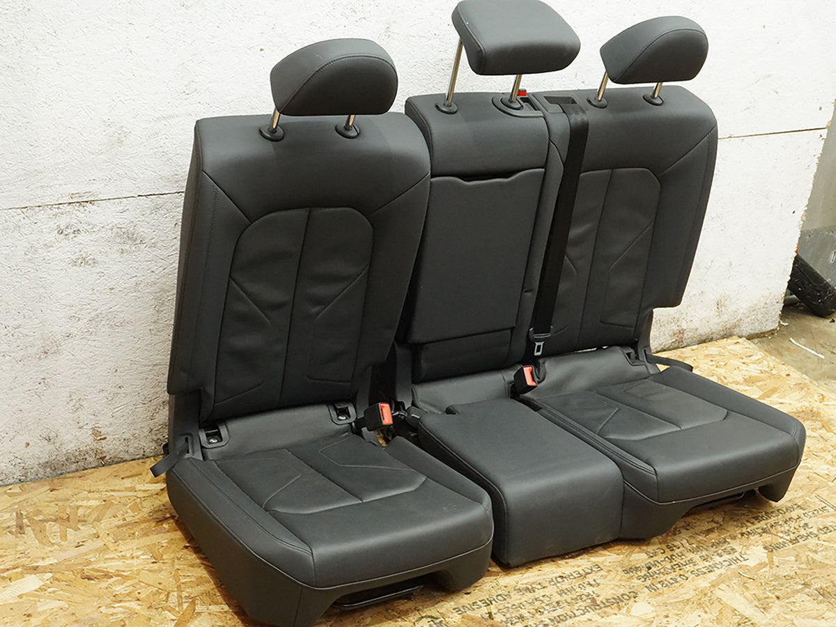 2019 - 2023 Audi Q3 F3 Seat Leather Electric Heated Bucket Front Rear Set OEM