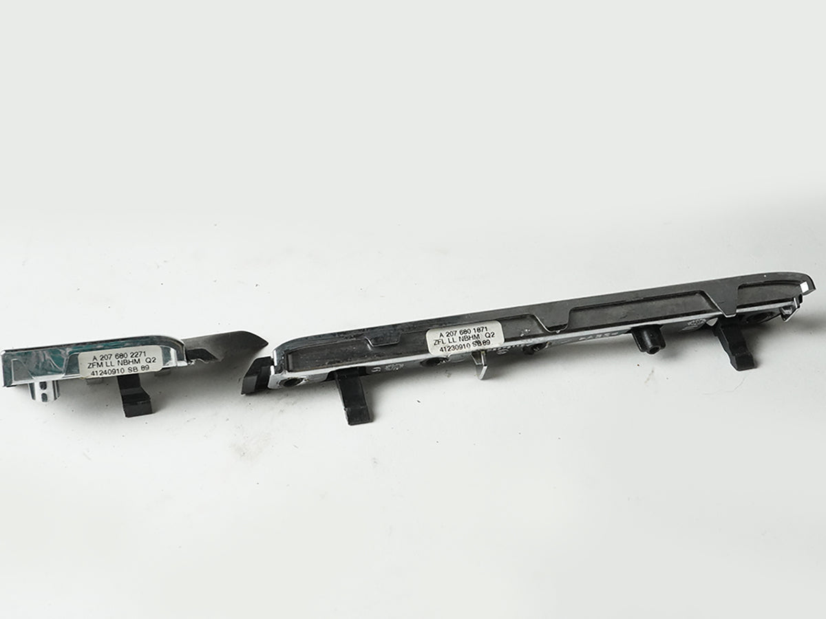 2010 - 2013 Mercedes Benz E Class W207 Trim Panel Cover Dashboard Strip Set OEM