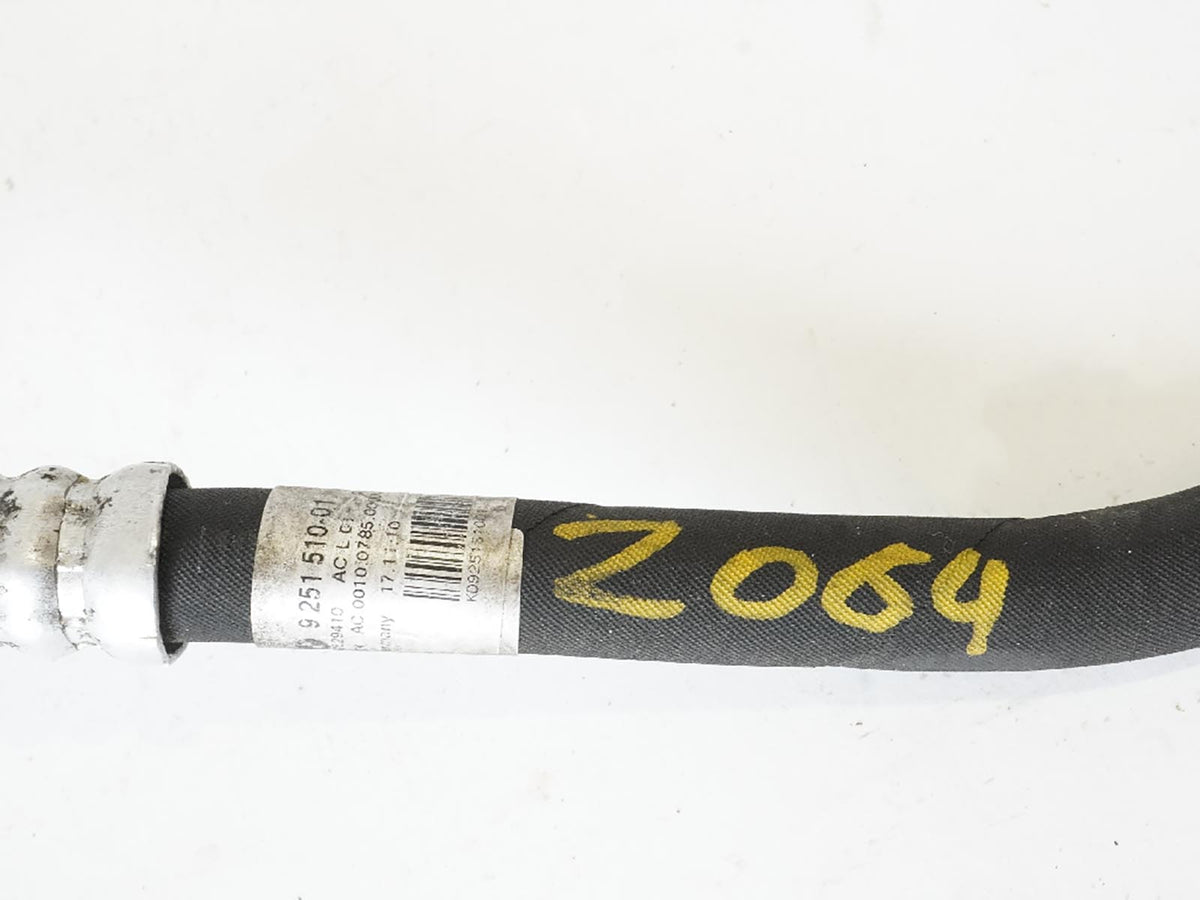 2011 Bmw 5 Series F10 528I Hose Tube Pipe Line Pressure Ac Air Conditioning OEM