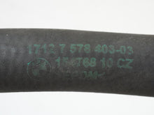 Load image into Gallery viewer, 2011 BMW 5 SERIES F10 HOSE TUBE PIPE COOLANT COOLING RADIATOR 17127578403 OEM, in stock