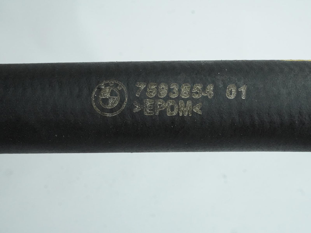 2011 - 2012 Bmw X3 F25 3.0L Hose Tube Pipe Water Radiator Coolant 7593854 OEM