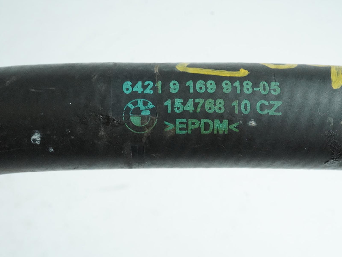2011 - 2016 Bmw 5 Series F10 Hose Tube Pipe Return Water Coolant 64219169918 OEM