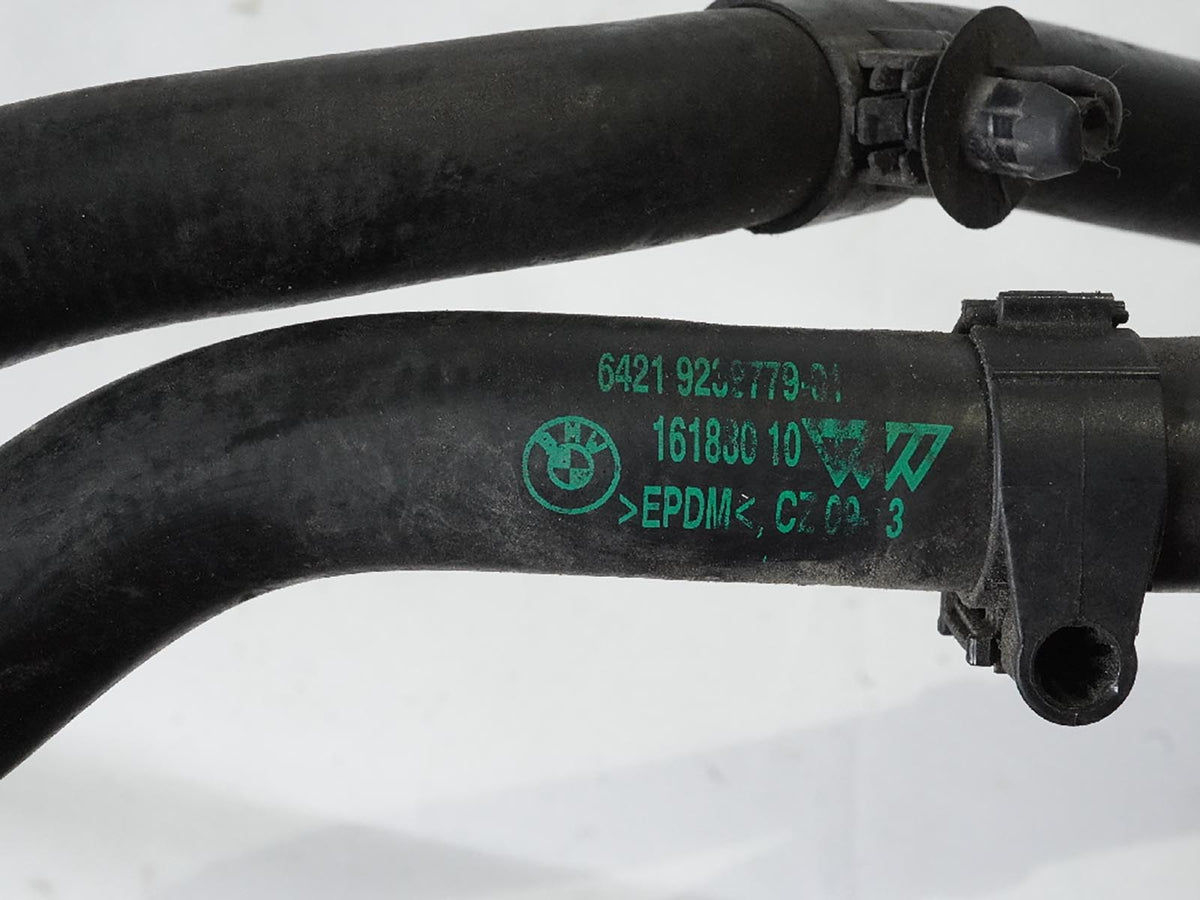 2012 - 2015 Bmw X1 E84 Hose Pipe Tube Hvac Engine Heater Coolant Return OEM