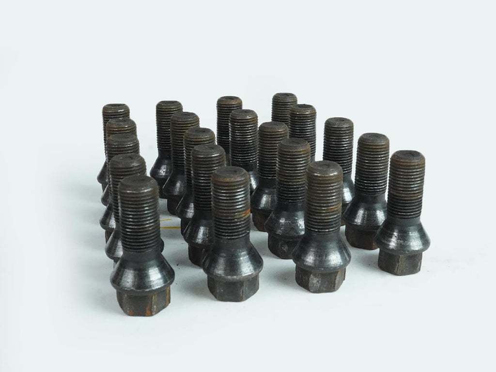  2011 - 2017 BMW F25 BOLTS LUG NUTS STANDARD WHEEL FLANGE SET OF 20 OEM, cheap