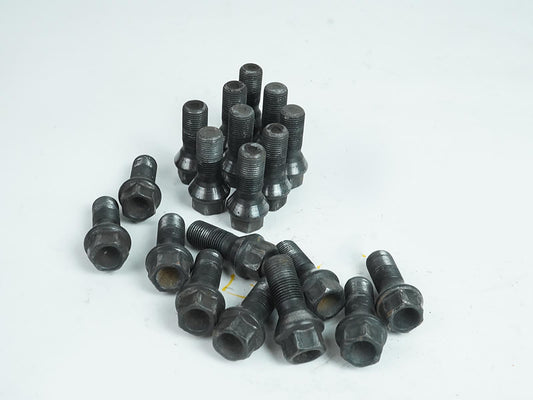2011 - 2016 Bmw 5 Series F10 Lug Nuts Wheel Standard Bolt Flange Set Of 19 OEM