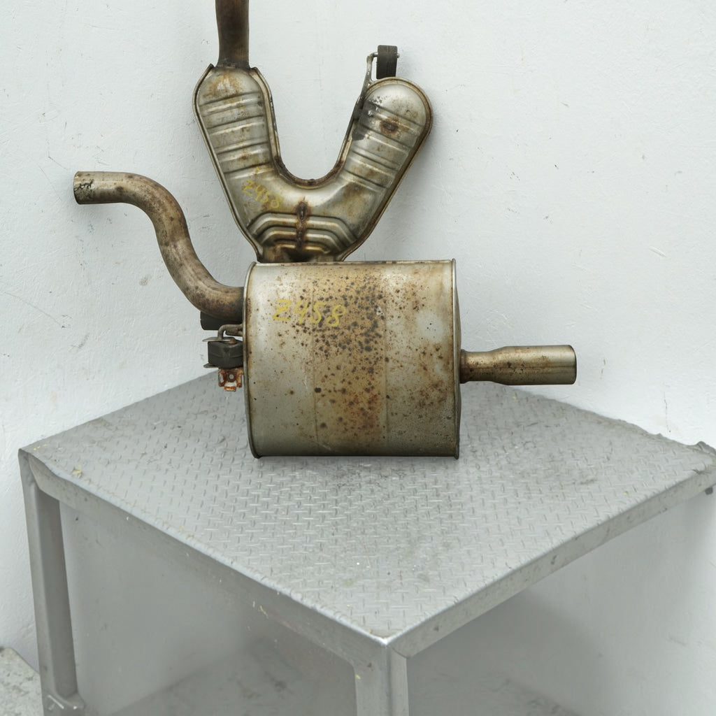  01-03 BMW 525IT Wagon Exhaust Muffler Silencer Pipe Rear 18101440361 OEM, cheap