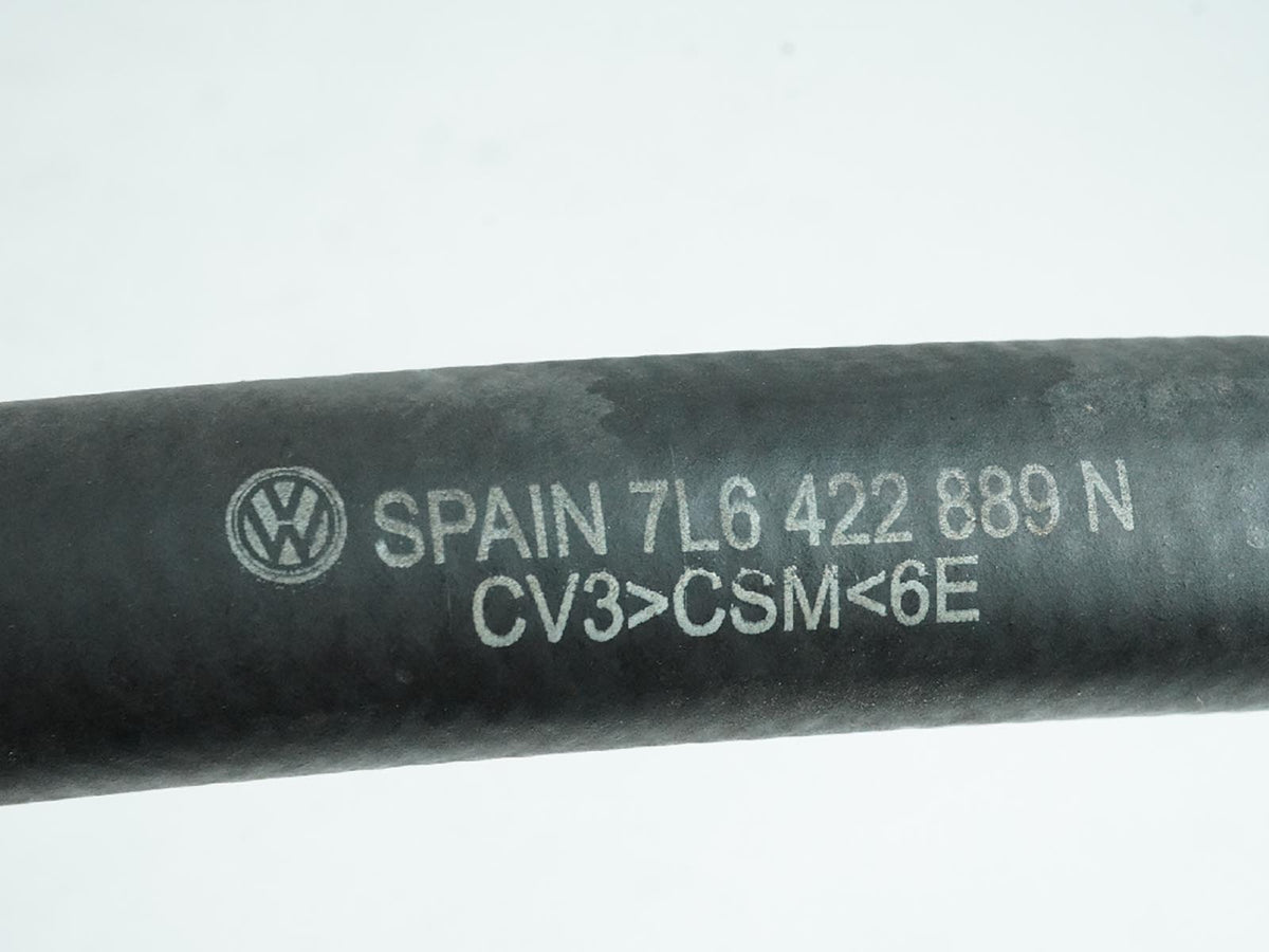 2007 - 2010 Audi Q7 4L Hose Pipe Tube Suction Rack Gear Pinion 7L6422889N OEM