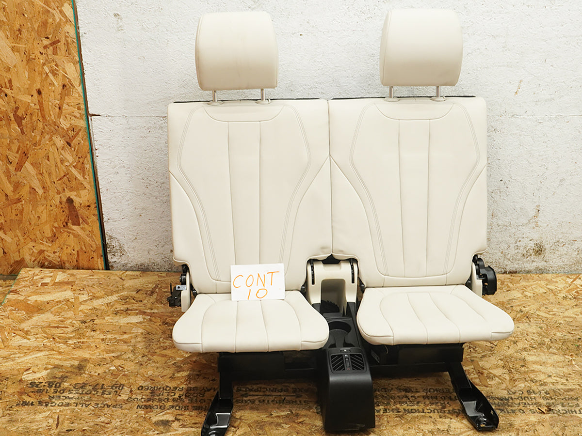 2014 - 2018 X5 F15 Seat Leather Cushion 3Rd Row Upper Lower Rear 64119116489 OEM
