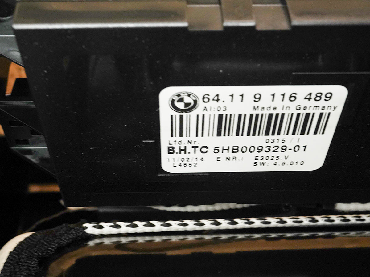 2014 - 2018 X5 F15 Seat Leather Cushion 3Rd Row Upper Lower Rear 64119116489 OEM