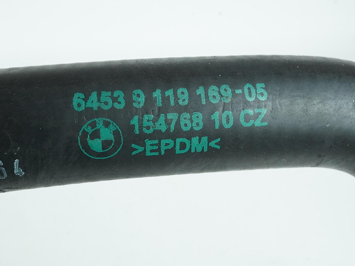 2012 - 2016 Bmw 5 Series F10 Tube Hose Coolant Water Inlet Line 64539119169 OEM