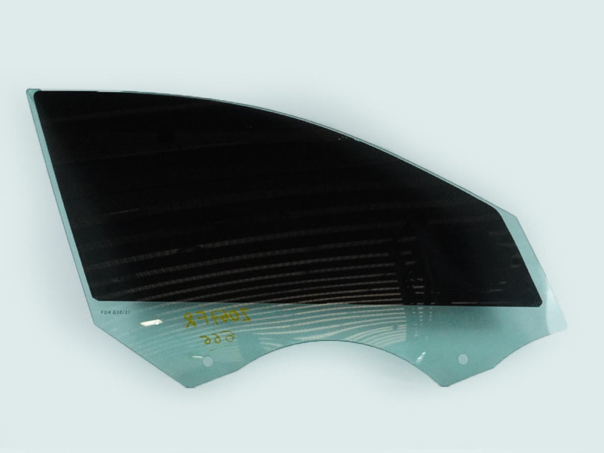 17-20 BMW 530 540 M5 M550 G30 Door Window Glass Privacy Tint Front Right OEM