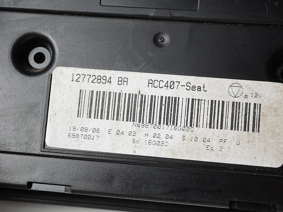 2007 - 2011 Saab 9-3 Ac Heater Temperature Seat Heat Automatic Control OEM
