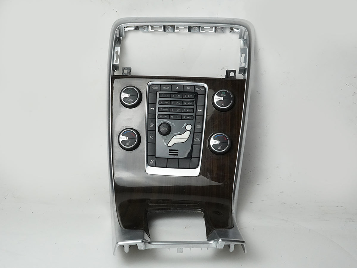 2011 - 2013 Volvo 60 Series Audio Radio Climate Temperature Switch Panel OEM