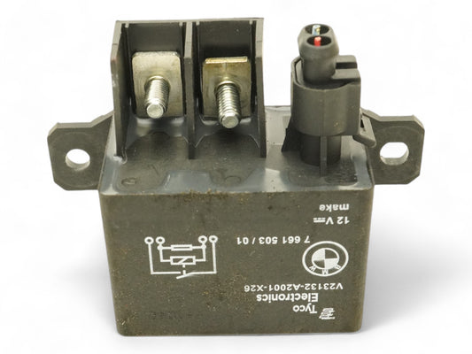 2011 - 2016 Bmw 5 Series F10 Cooling Fan Relay Engine Computer Control Module