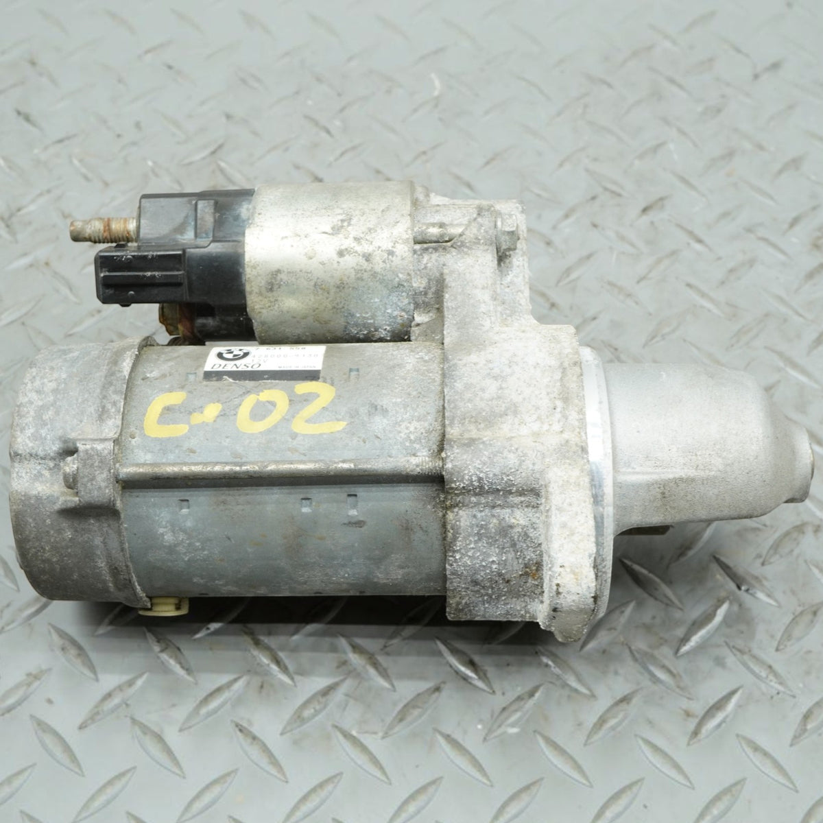 14-18 BMW X5 X6 F15 F16 3.0L Starter Motor Engine Ignition 12417631558 OEM