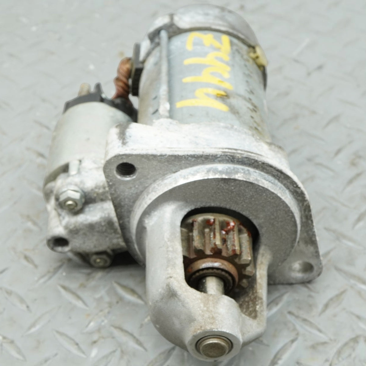 14-18 BMW X5 X6 F15 F16 3.0L Starter Motor Engine Ignition 12417631558 OEM