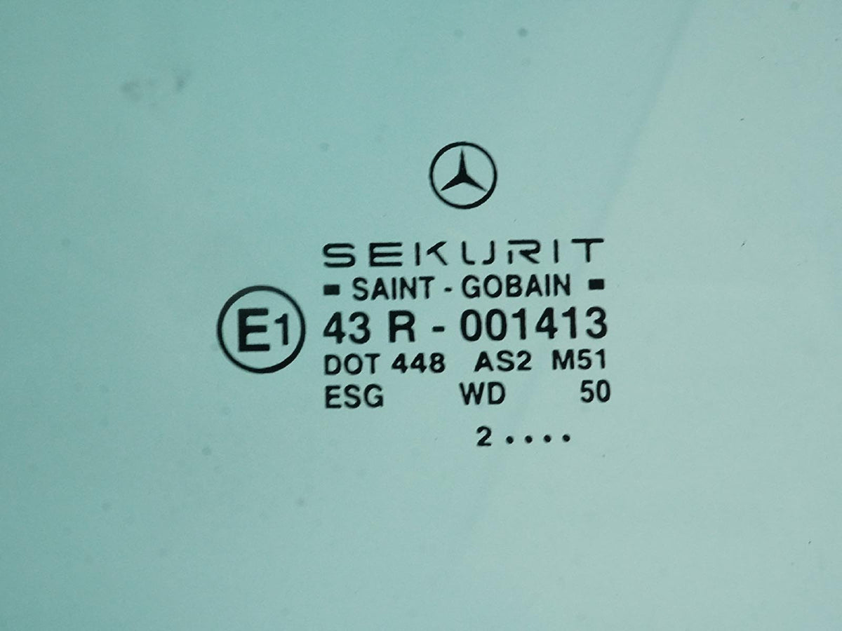 03-12 Mercedes SL500 SL600 R230 Door Window Glass Front Driver 2307250110 OEM