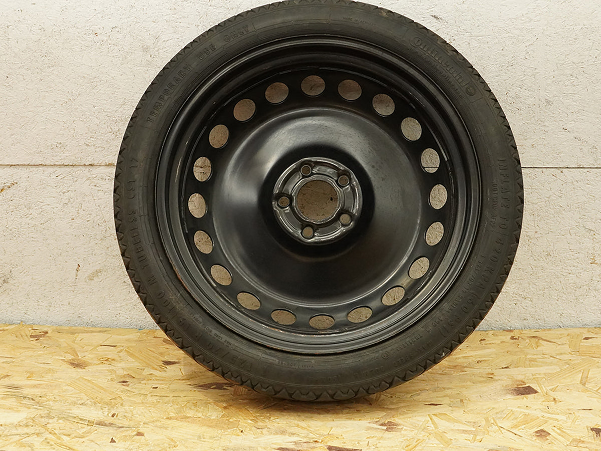 2010 - 2017 Audi S5 8T Spare Tire Wheel Steel Rim 19X4J 5-112Mm 125/70 R19 OEM