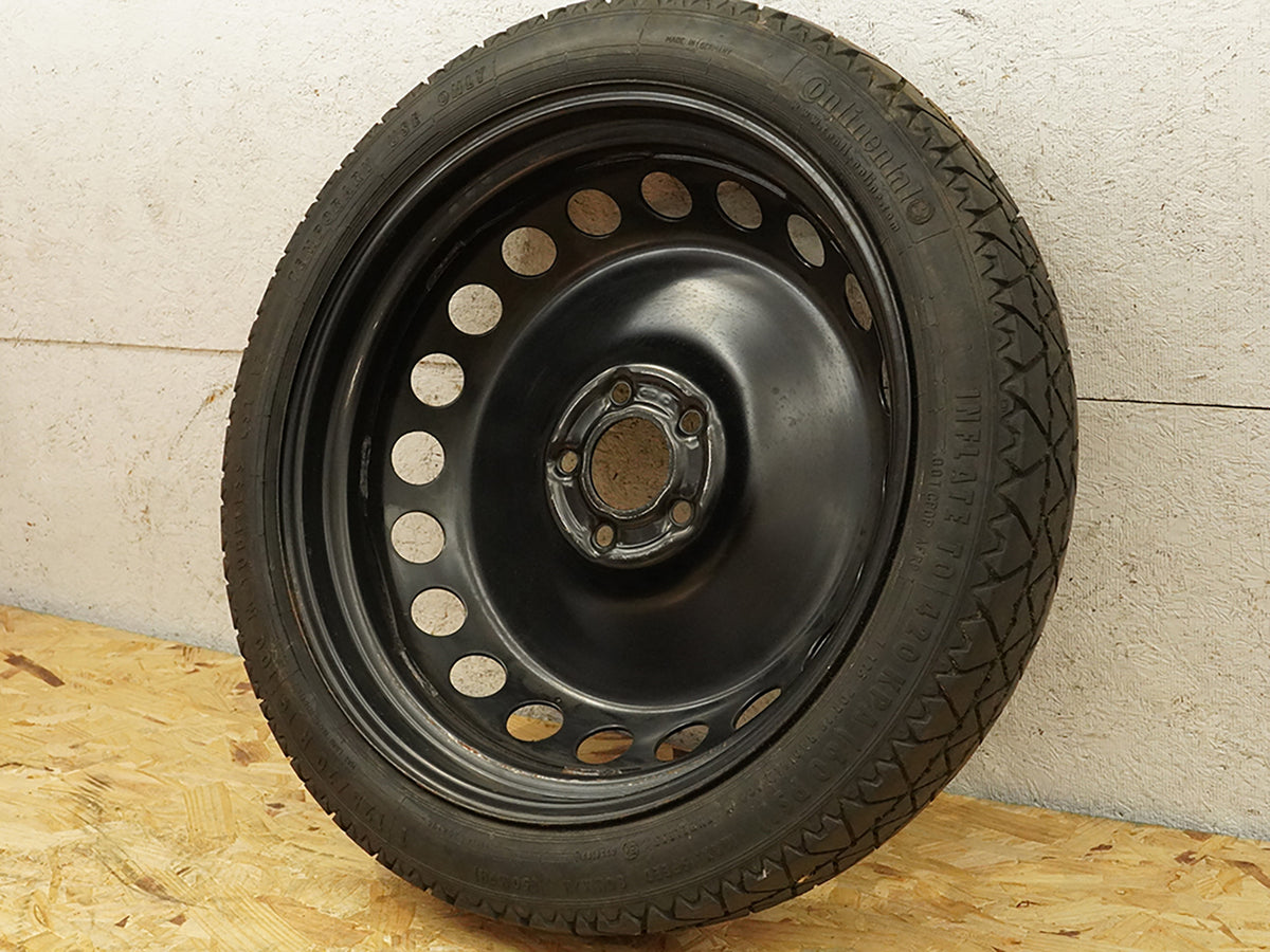 2010 - 2017 Audi S5 8T Spare Tire Wheel Steel Rim 19X4J 5-112Mm 125/70 R19 OEM