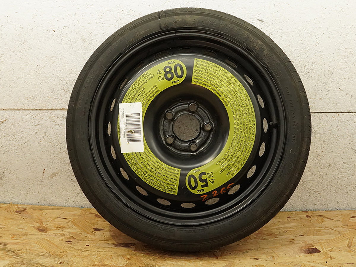 2019 - 2023 Audi A4 B9 Spare Tire Wheel Rim Steel 19X4J 5-112Mm 8W0601010B OEM