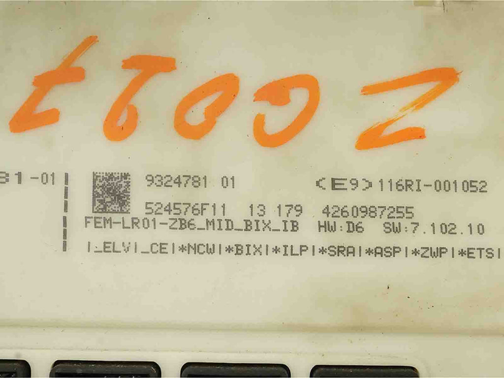  2012 - 2017 BMW 3 SERIES F30 320I BODY BCM ELECTRONIC CONTROL MODULE FRONT UNIT, price