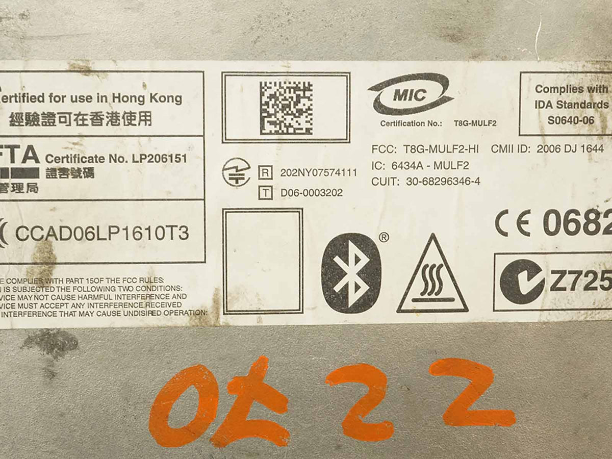 08-10 BMW M6 E64 Communication Bluetooth Control Module Unit 84109187625 OEM