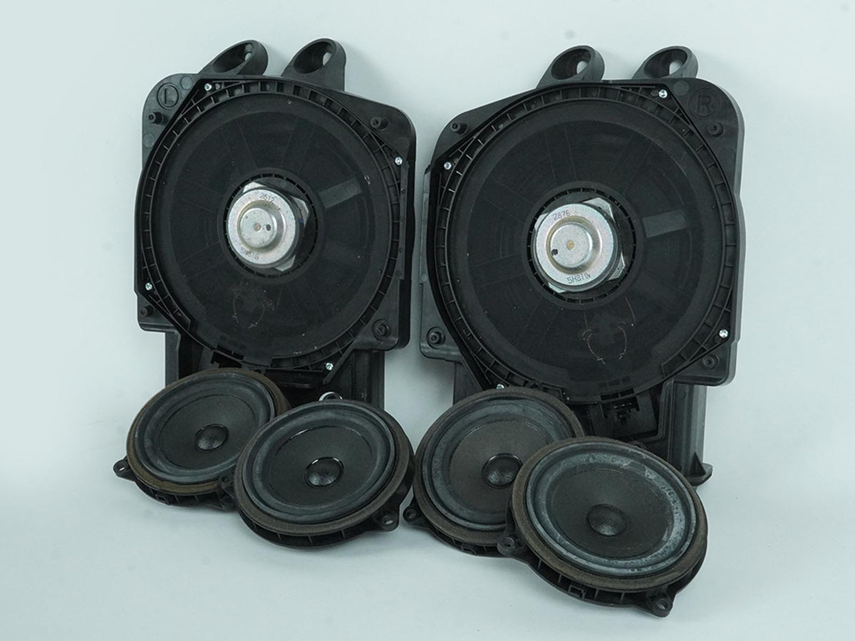 14-19 Mini Cooper S F55 Speaker Subwoofer Bass Front Rear Set Of 6 9275995 OEM