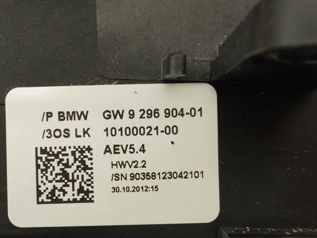 11-16 BMW 5 Series F10 Gear Shifter Selector Auto Transmission Lever 9296904 OEM