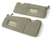 Load image into Gallery viewer, 2007 - 2010 BMW M6 E64 CONVERTIBLE SUN VISOR SHADE W MIRROR ILLUMINATED SET OF 2, price
