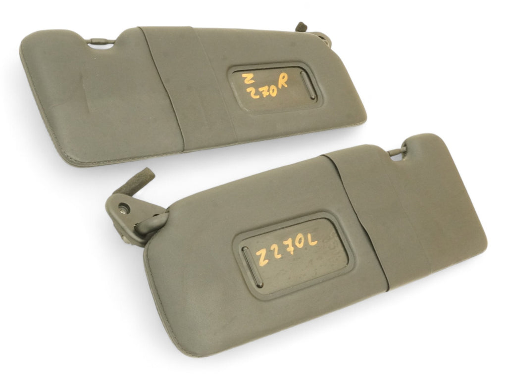  2007 - 2010 BMW M6 E64 CONVERTIBLE SUN VISOR SHADE W MIRROR ILLUMINATED SET OF 2, cheap