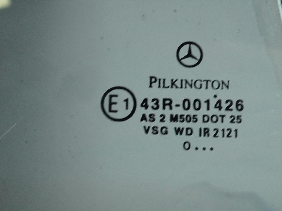 00-06 Mercedes CL500 CL600 CL55 C215 Quarter Glass Window Rear RH 2156700410 OEM