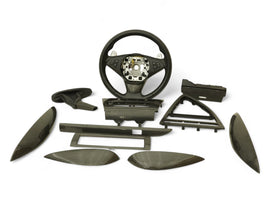 2006 - 2010 BMW M6 E64 E63 CARBON FIBER TRIM COVER PANEL STEERING WHEEL LEATHER, Price