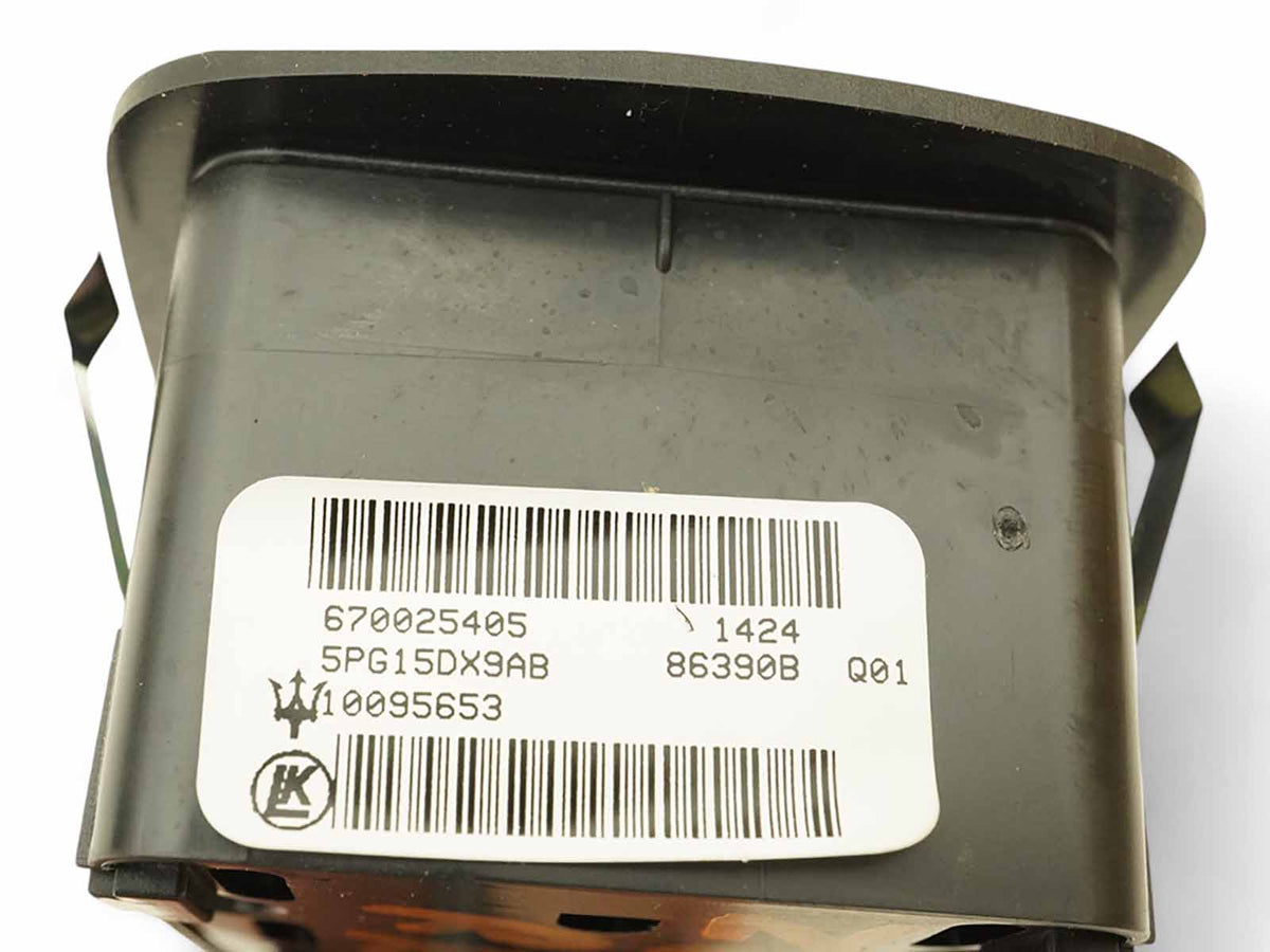 2014 - 2017 Maserati Ghibli S M157 Window Power Unlock Lock Switch Rear Right