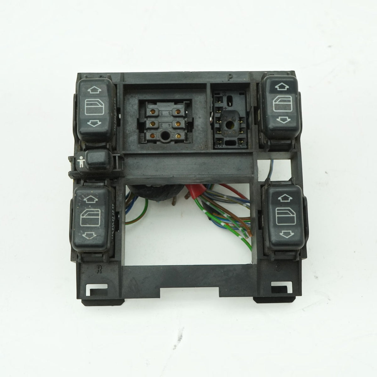 87-89 Mercedes 260E 300E 300TE W124 Master Window Mirror Switch 1248210171 OEM