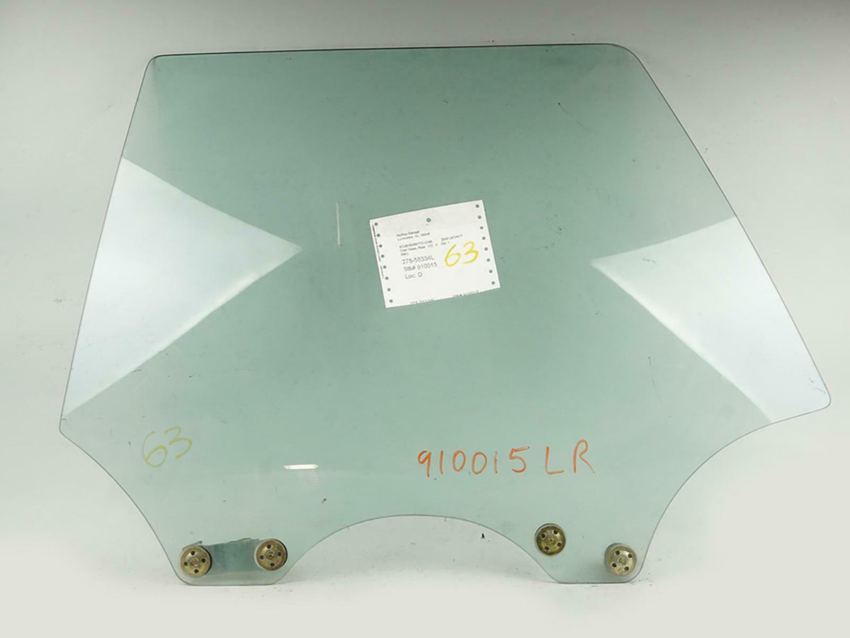 2000 - 2002 Subaru Legacy Wagon Door Window Glass Rear Driver 62011AE03A OEM