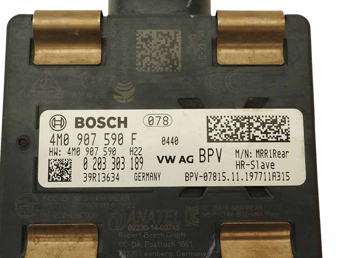 2020-2023 Audi A4 B9 Radar Change Line Assist Control Module Left 4M0907590F