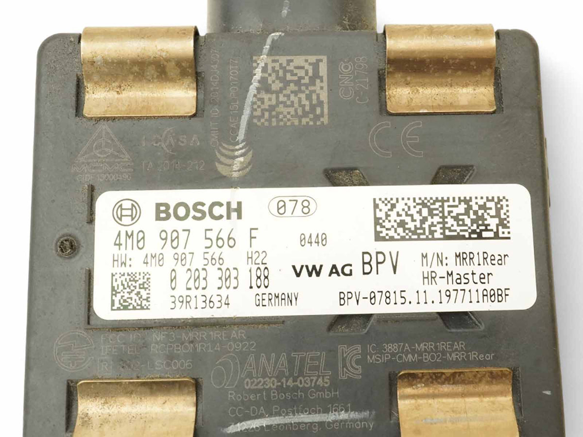 2020-2023 Audi A4 B9 Radar Change Line Assist Control Module Right 4M0907566F